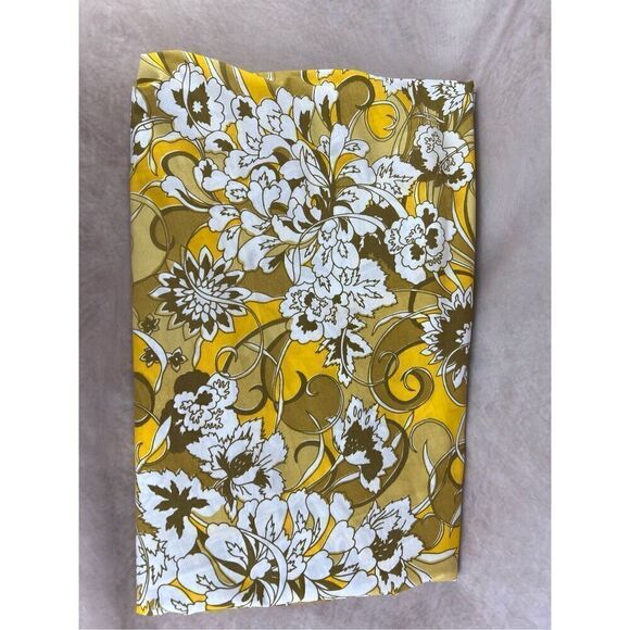 Vintage Martex Luxor Mod 70s Twin Flat Sheet - Picture 1 of 7